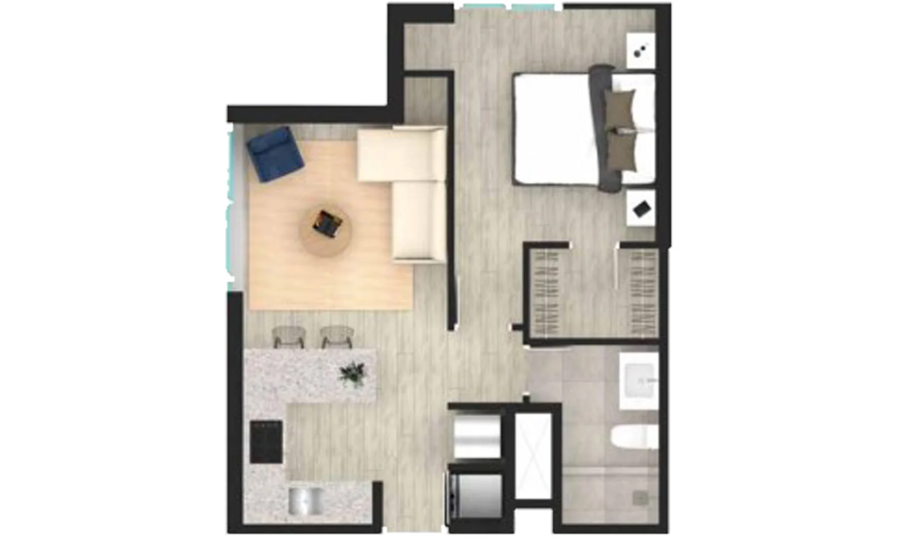 FLAT B-1