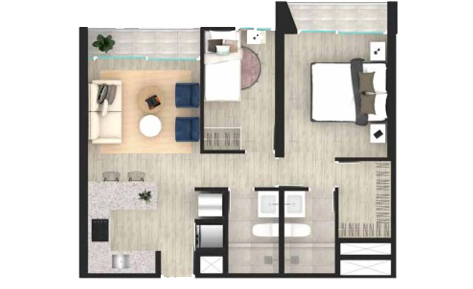 FLAT B-3