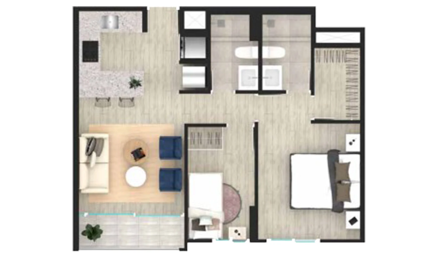 FLAT B-6