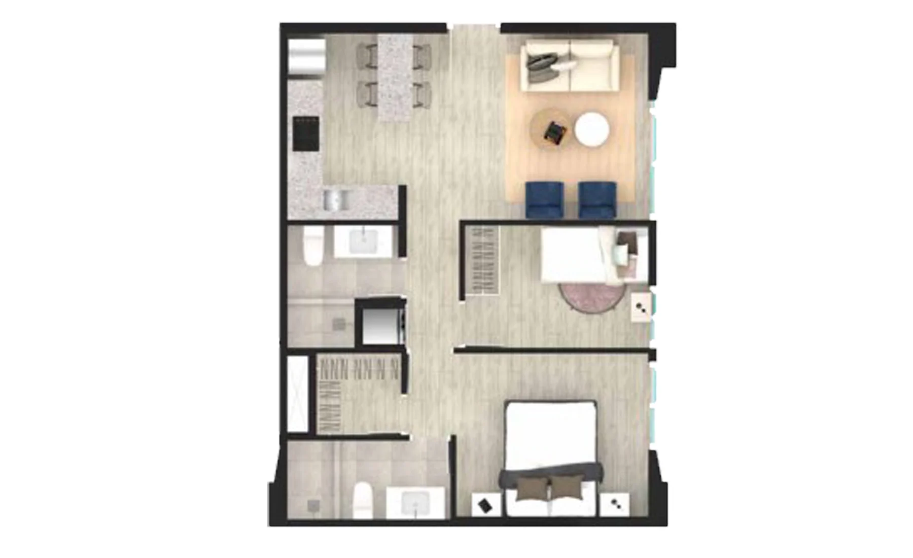 FLAT B-7