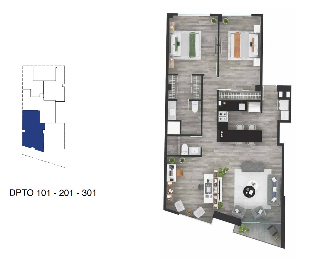 Flat 101