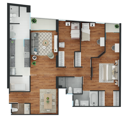 Flat tipo 5 