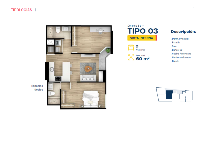 Tipo 3 (Modelo C)